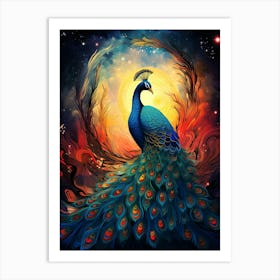 Peacock 1 Art Print