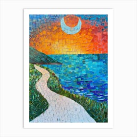 Path To The Sea 8 Art Print