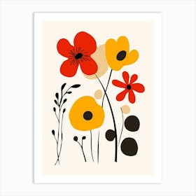 Poppies 95 Art Print