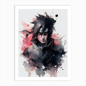 Sasuke Naruto Art Print