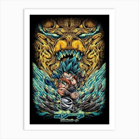 Dragon Ball Anime Poster 2 Art Print