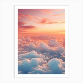 Above The Clouds Art Print