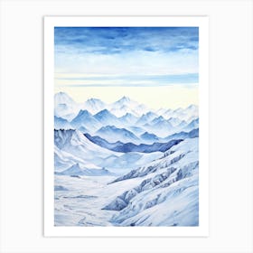 Denali National Park And Preserve United States Of America 3 Copy Art Print