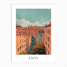 Lyon France 3 Art Print