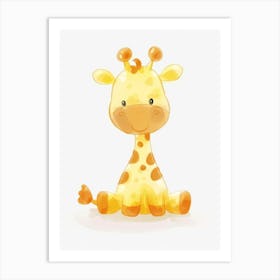 Cute Giraffe 5 Art Print