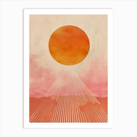 Sun Rises 1 Art Print