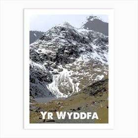 Yr Wydffa, Mountain, Wales, Snowdonia, Nature, Himalaya, Climbing, Wall Print, Art Print