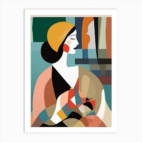 Woman With A Baby Art Print