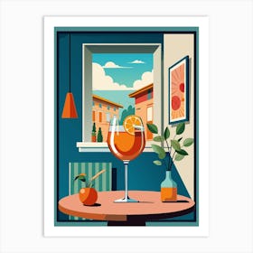 Aperitivo art print Art Print