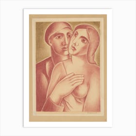 Lovers, Mikuláš Galanda (6) Art Print