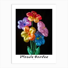 Bright Inflatable Flowers Poster Lobelia 1 Art Print