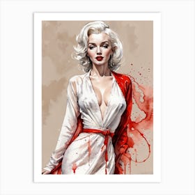 Marilyn Monroe 4 Art Print