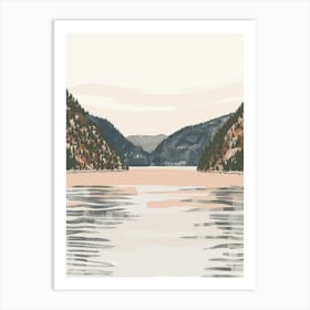 Kootenay Lake Art Print