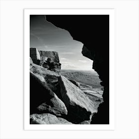 Curbar Edge Peak District (2007) Art Print