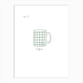 Coffee Mug Kitchen Print Poster