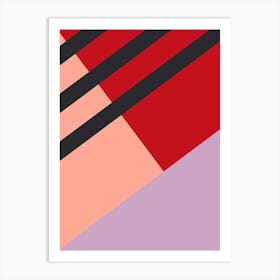 Abstract Geometric Poster 2 Art Print