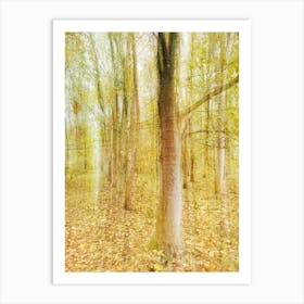 Autumn Treeline Art Print