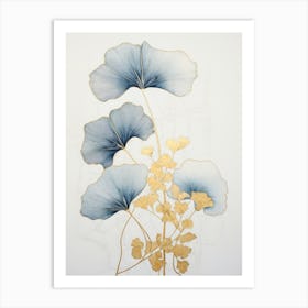 Ginkgo Leaves 4 Art Print