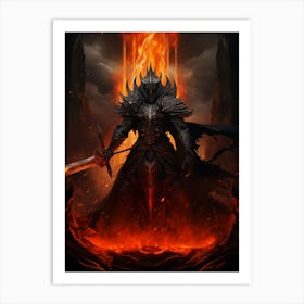 Diablo Art Print