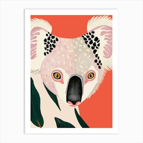 Koala Portrait Art Print