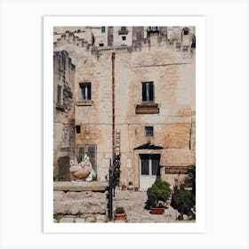 Old Buildings In The Old Town Art Print