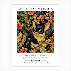 William Morris Exhibition Animals Series 53 Art Print