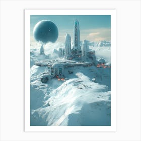 Space City Art Print