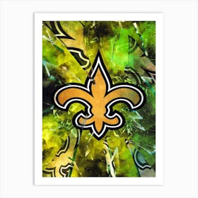 New Orleans Saints Art Print