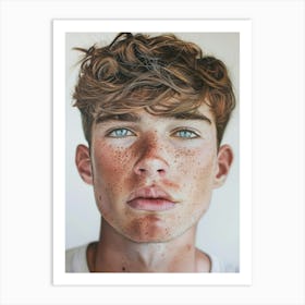 Portrait Of A Young Man 28 Art Print