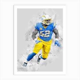 Khalil Mack Los Angeles Chargers Art Print