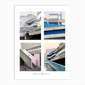 Thamesmead Collection Art Print