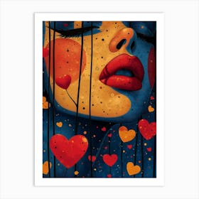 Valentine'S Day, Vibrant Pop Art Art Print