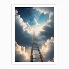 Ladder To Heaven Art Print