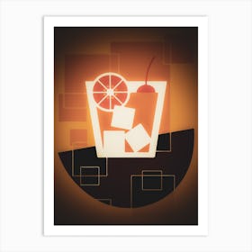 Cocktail In A Glass 1 Art Print