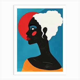 Portrait Of An African Woman 2 Art Print