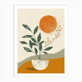 Plant In A Pot 65 Art Print