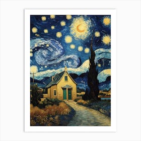 Starry Night 11 Art Print