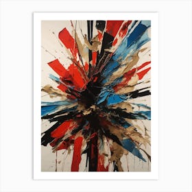 'Explosion' Art Print