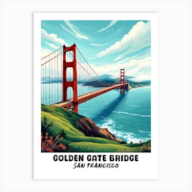 Golden Gate Bridge 1 Art Print