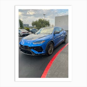 Lamborghini Urus Rs Art Print