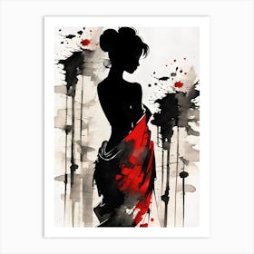 Japanese Woman 1 Art Print