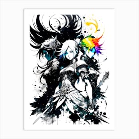 Rainbow Warriors Art Print