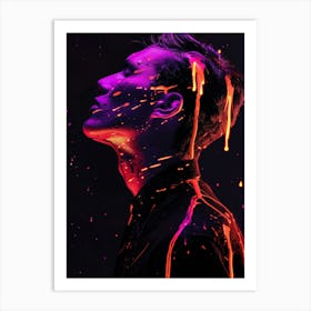 Splatter Painting 27 Art Print