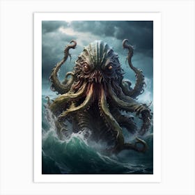 Cthulhu Art Print 1 Art Print