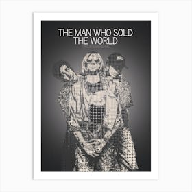 The Man Who Sold The World Cover By Nirvana Song By David Bowie Art Print