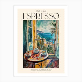 Reggio Calabria Espresso Made In Italy 1 Poster Art Print