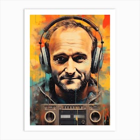 Phil Collins (2) Art Print