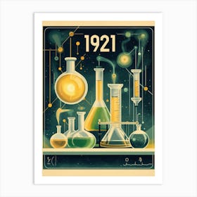 Aihrgdesign A Vintage Scientific Poster Celebrating The Disco 08a8bfd1 61b3 4a88 9332 8c3f85b86c3d 3 Poster