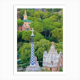 Barcelona, Parc Güell 20191025 37pub Art Print