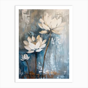 White Lotus Art Print